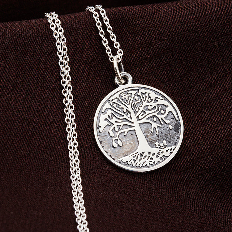 Silver Life Tree Necklace - Elevated Jewellery