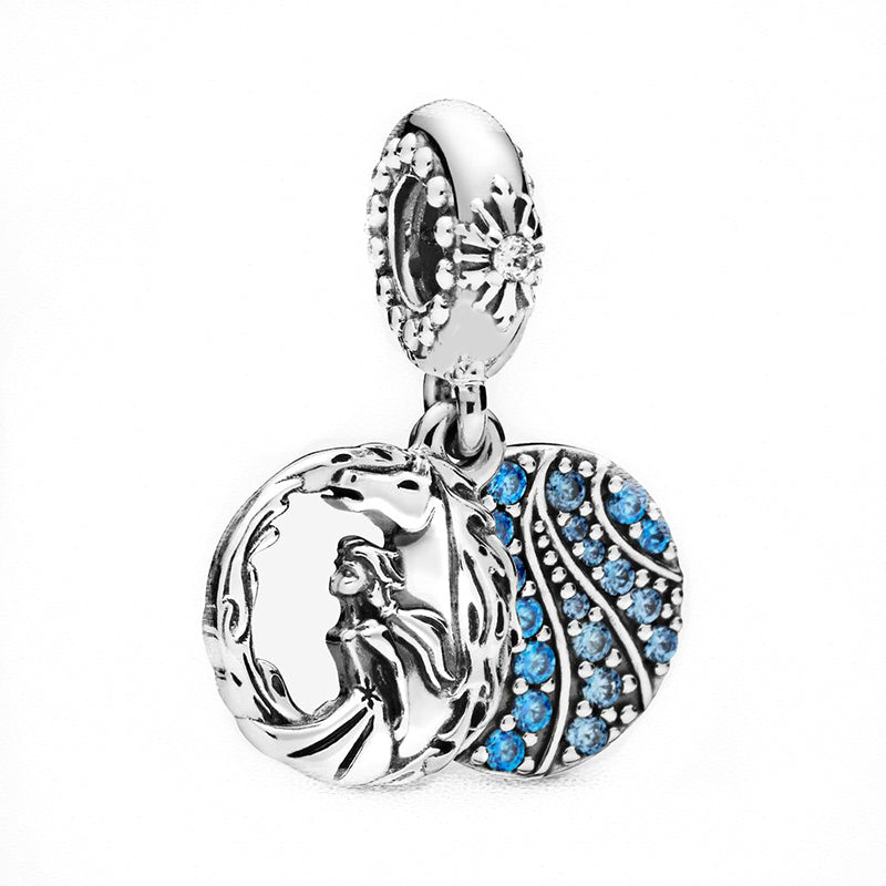 925 Sterling Silver Bracelet Beaded Pendant - Elevated Jewellery