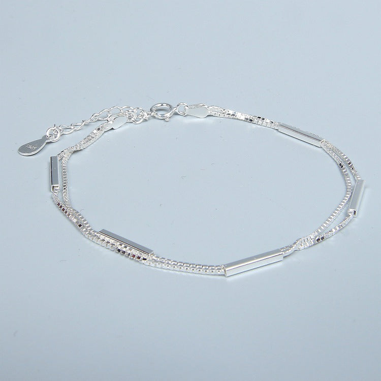 Silver Stick Bracelet - Elevated Jewellery