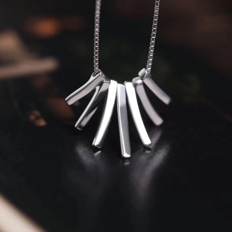 Silver Tassel Necklace - Elevated Jewellery