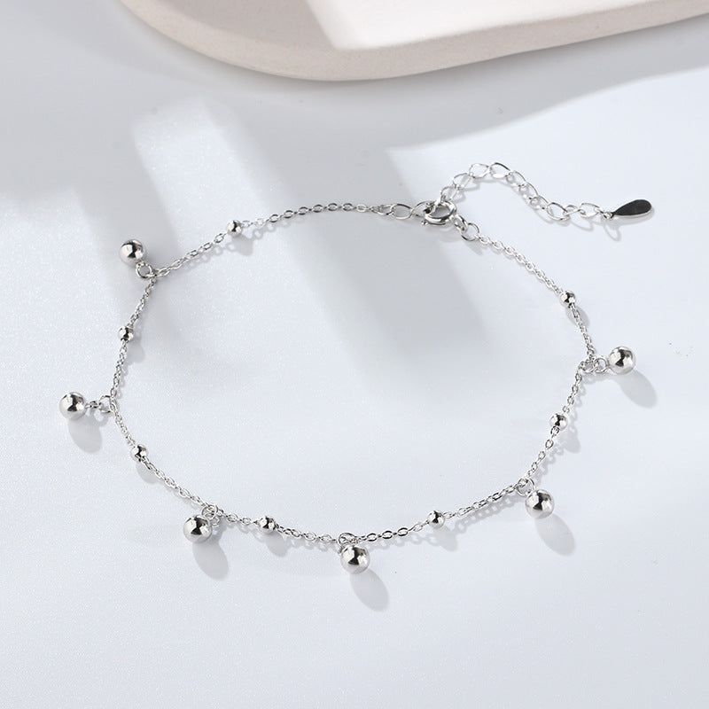 Round Beaded Anklet - Elevated Jewellery