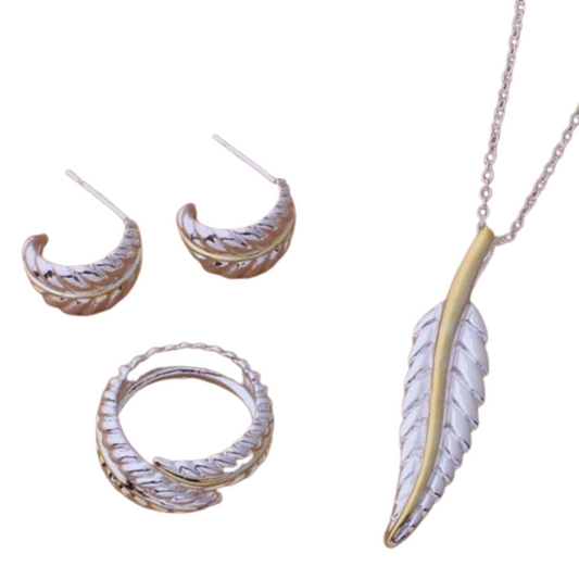 Necklace 925 sterling silver set - Elevated Jewellery